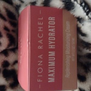 Cruelty free Fiona Rachel maximum hydrator cream